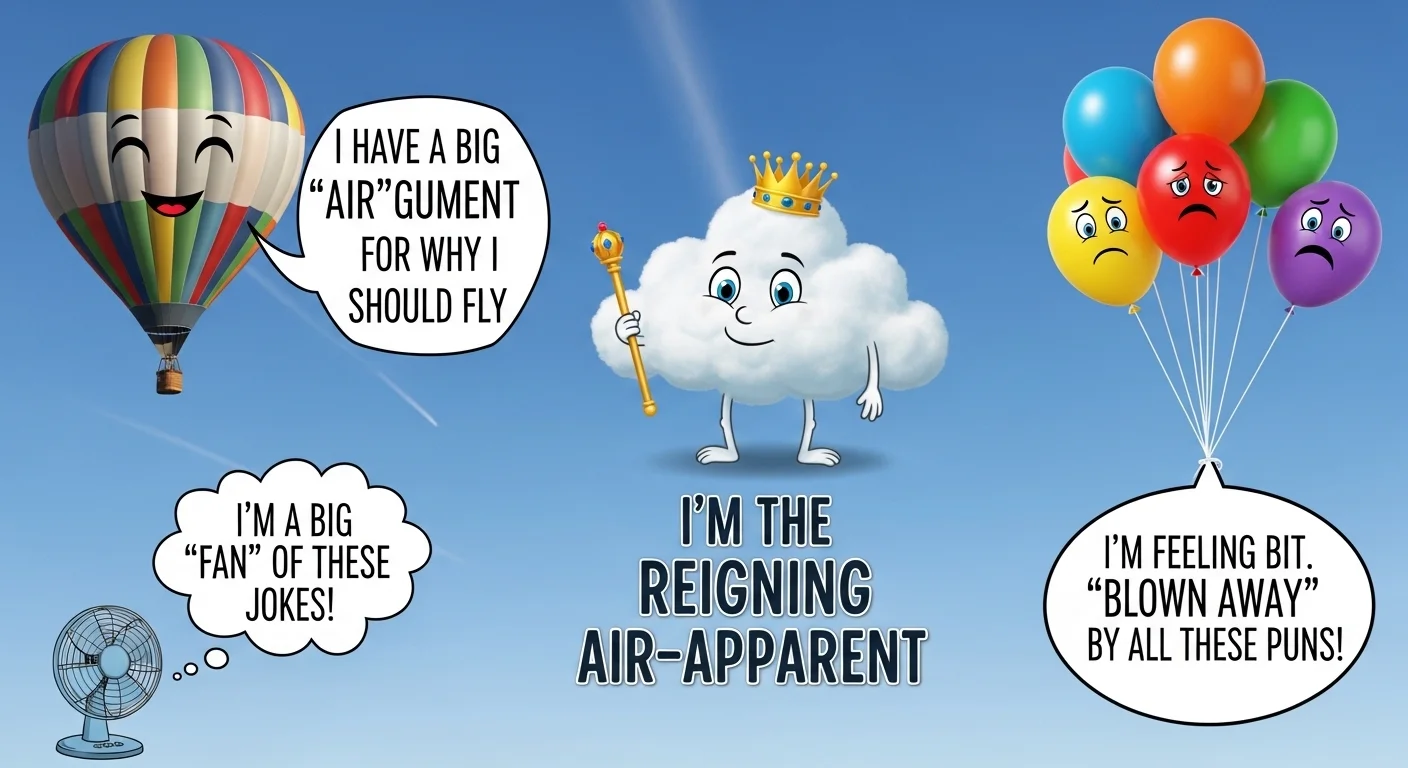 Clever Air Puns That Hit Just Right