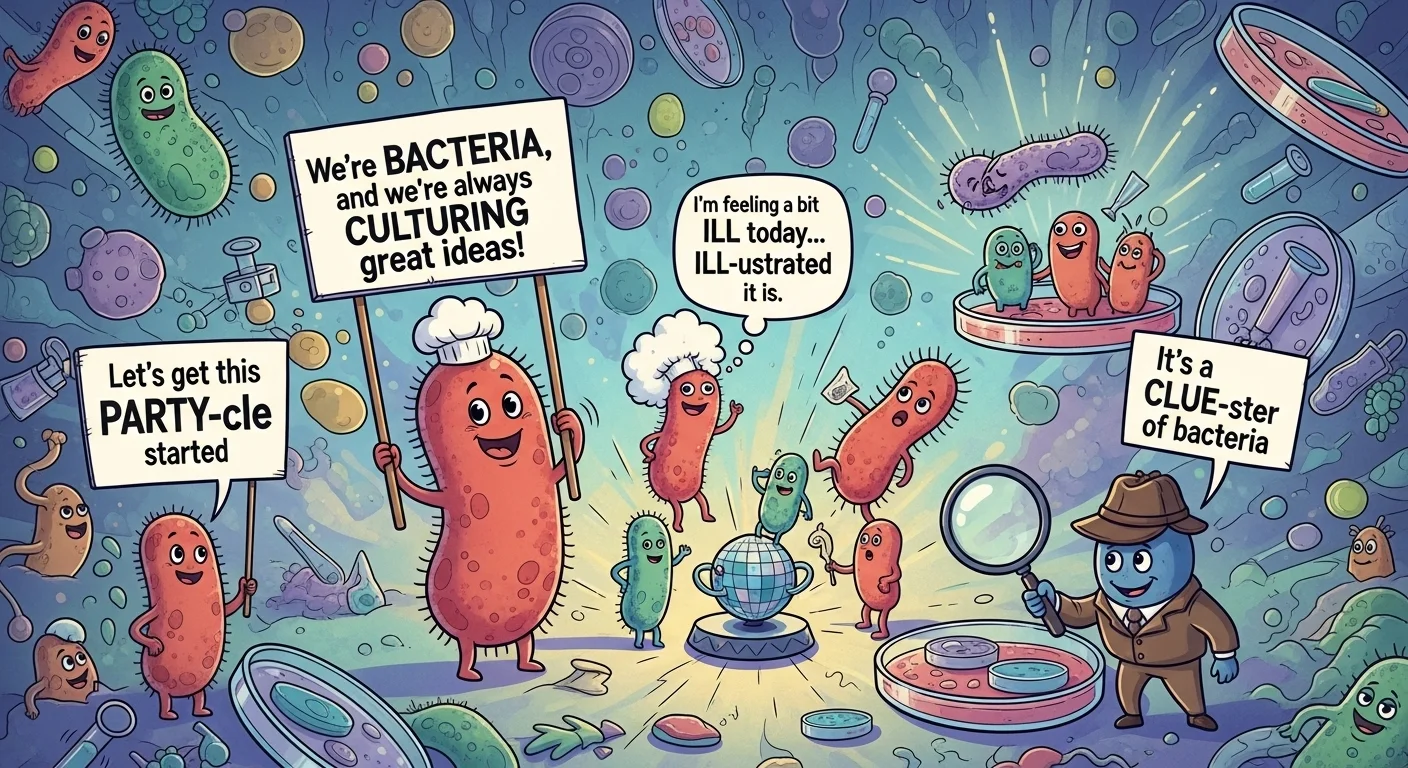 Clever Bacteria Puns That Hit Just Right