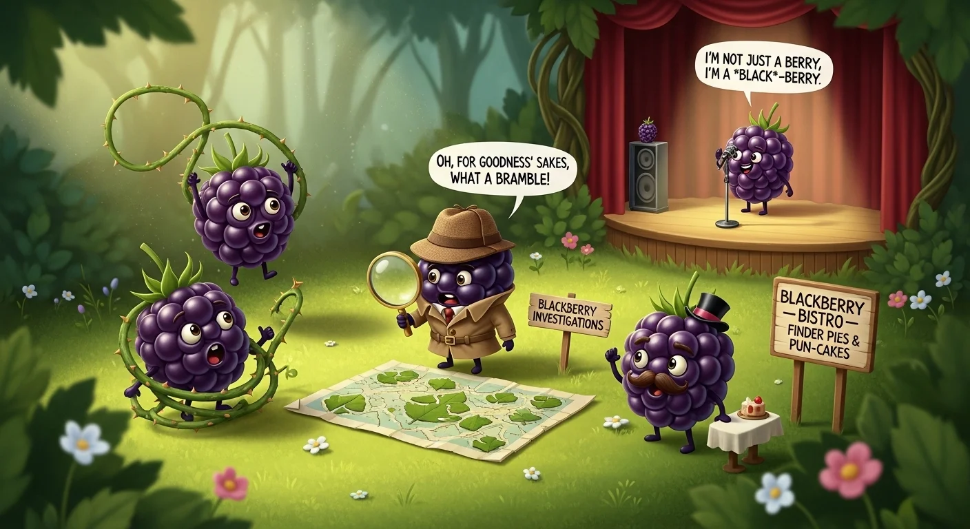 Clever Blackberry Puns That Hit Just Right
