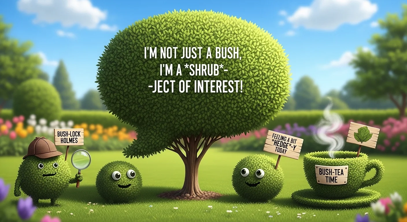 Clever Bush Puns That Hit Just Right