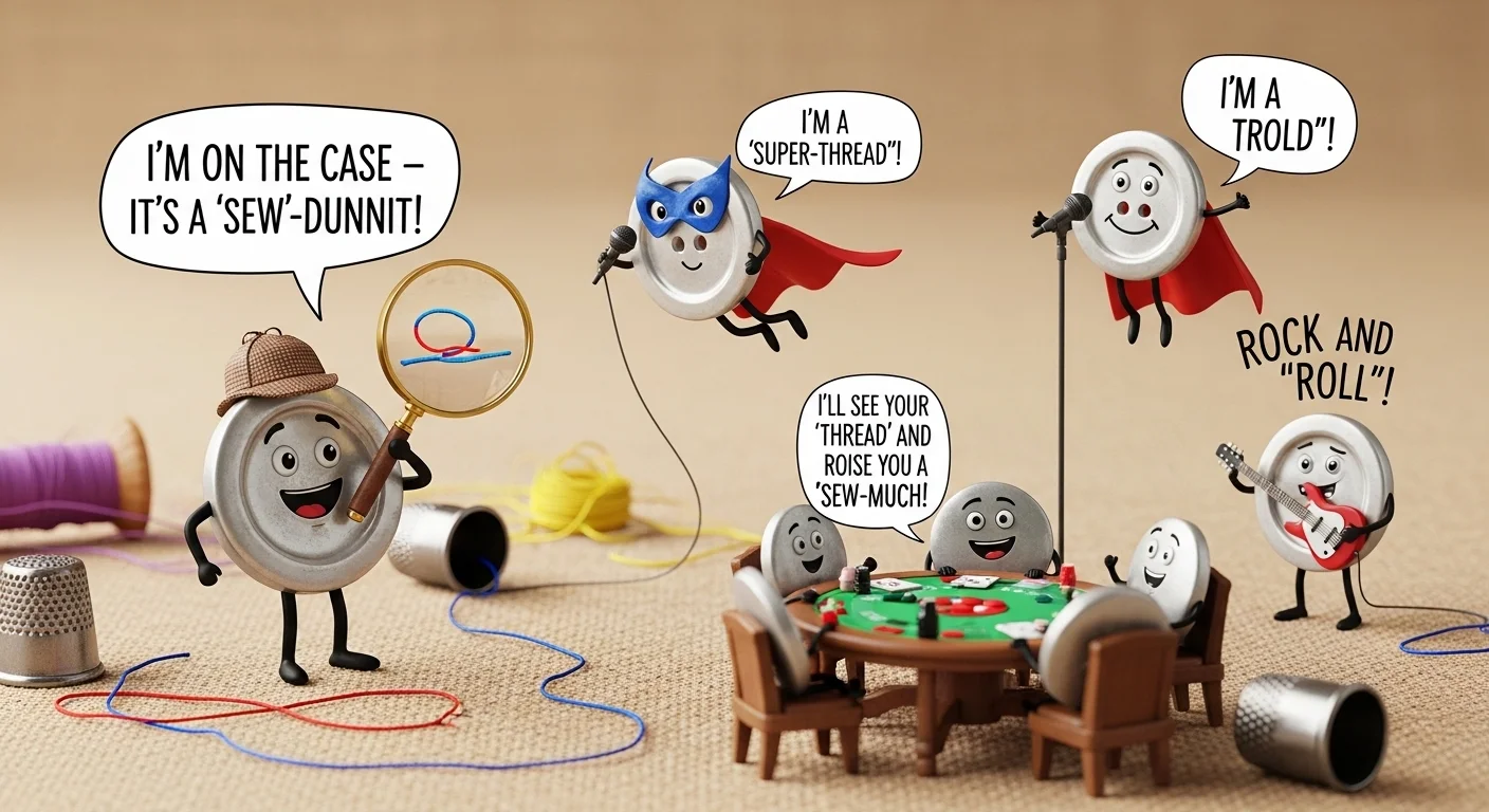 Clever Button Puns That Hit Just Right