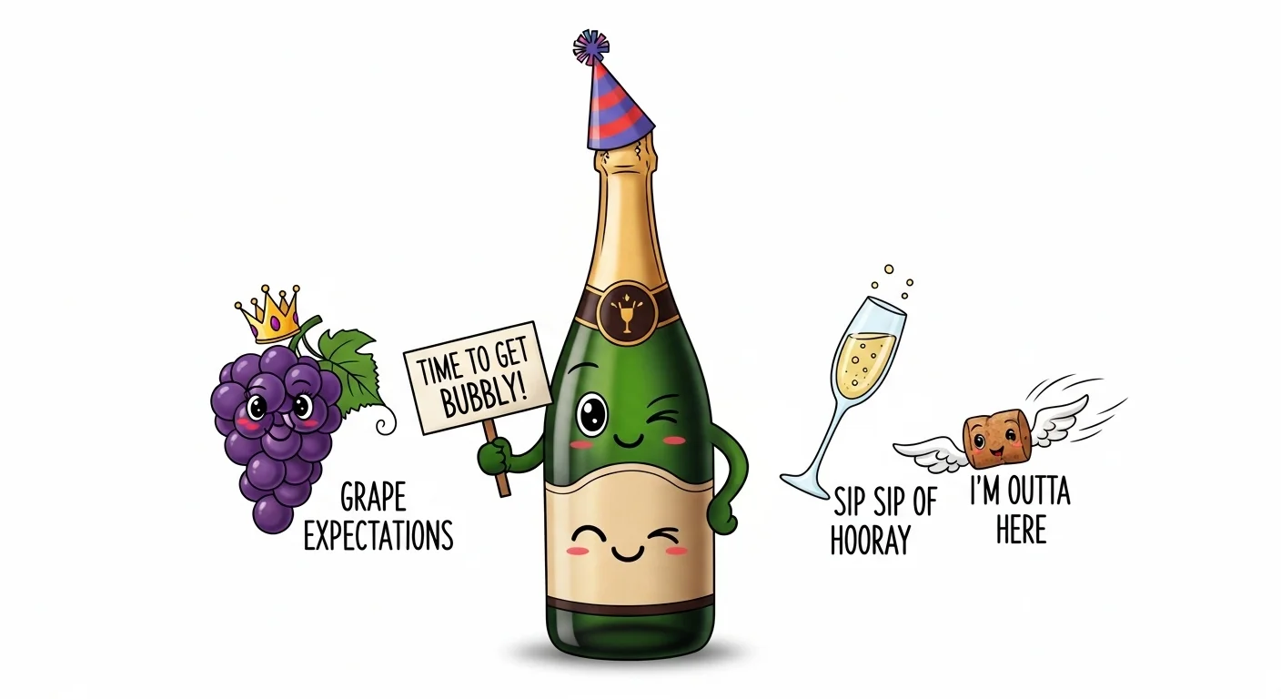 Clever Champagne Puns That Hit Just Right