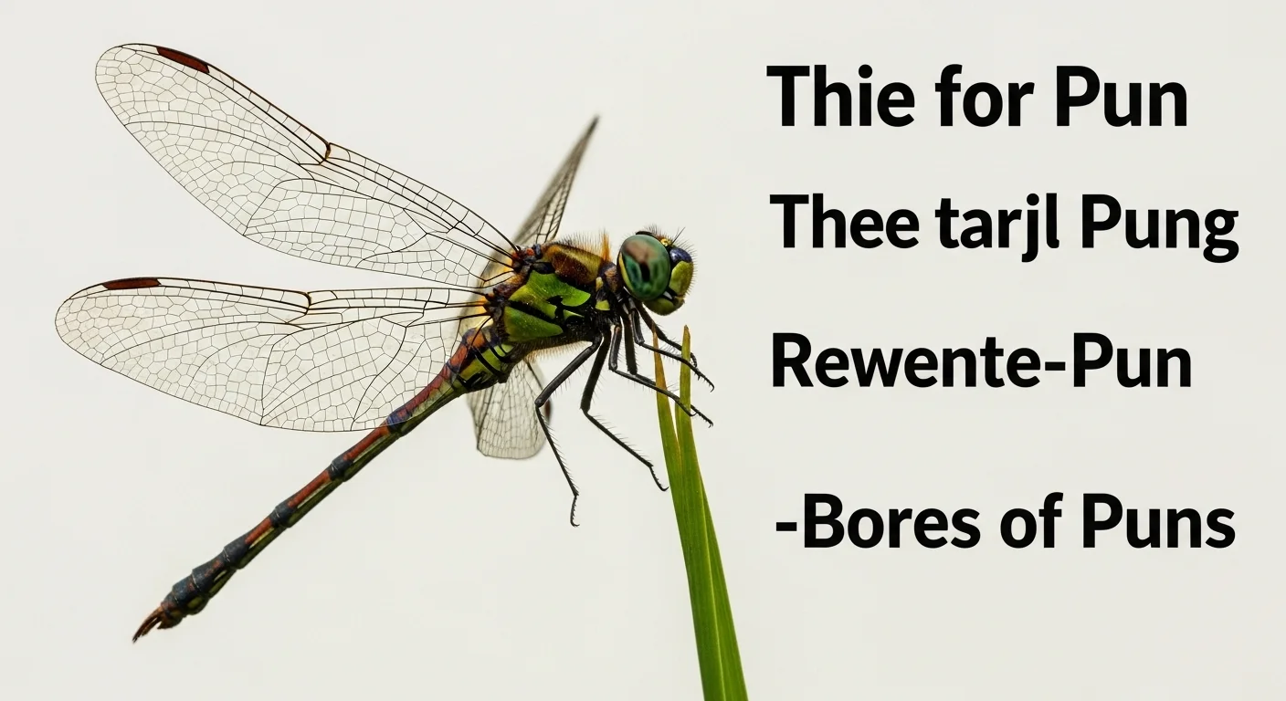 Clever Dragonfly Puns That Hit Just Right