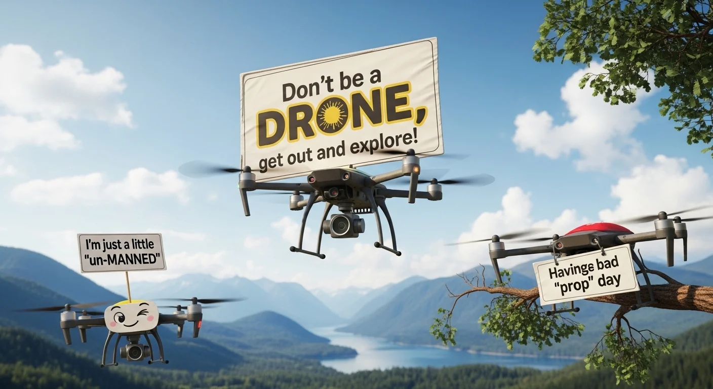 Clever Drone Puns That Hit Just Right