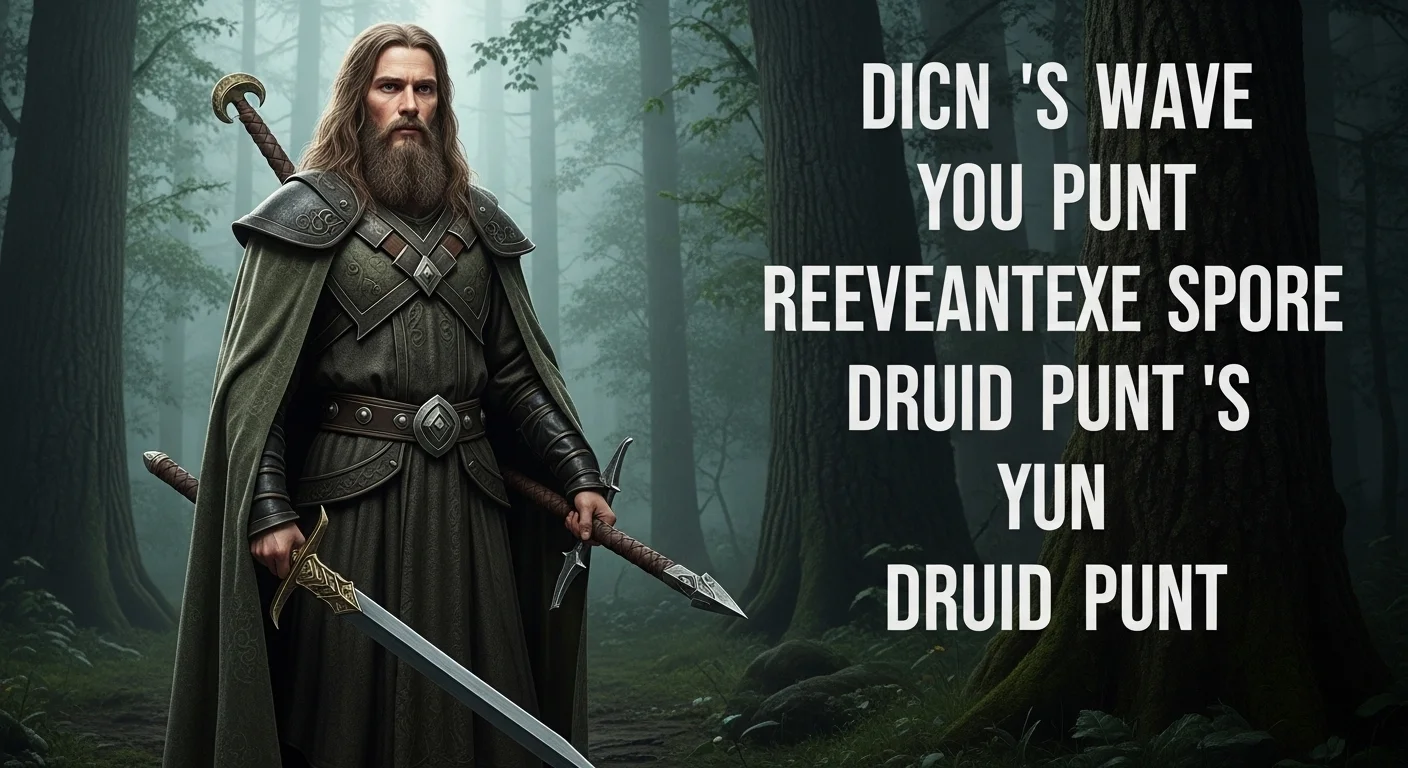 Clever Druid Puns That Hit Just Right
