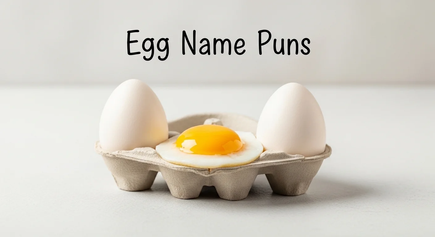Clever Egg Name Puns That Hit Just Right