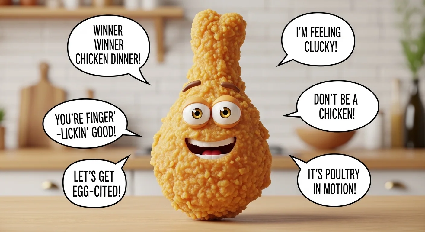 Clever Fried Chicken Puns That Hit Just Right