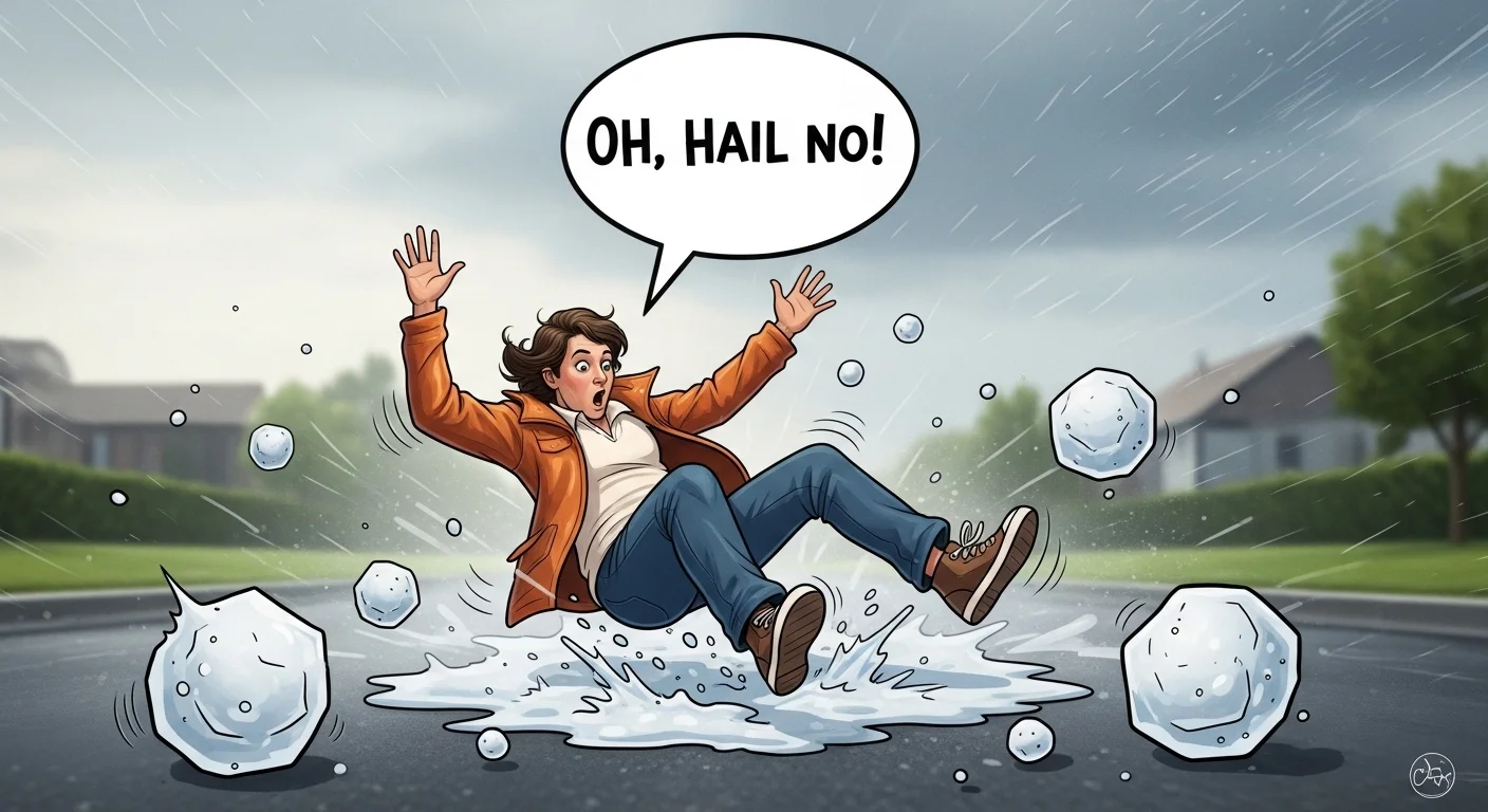 Clever Hail Puns That Hit Just Right
