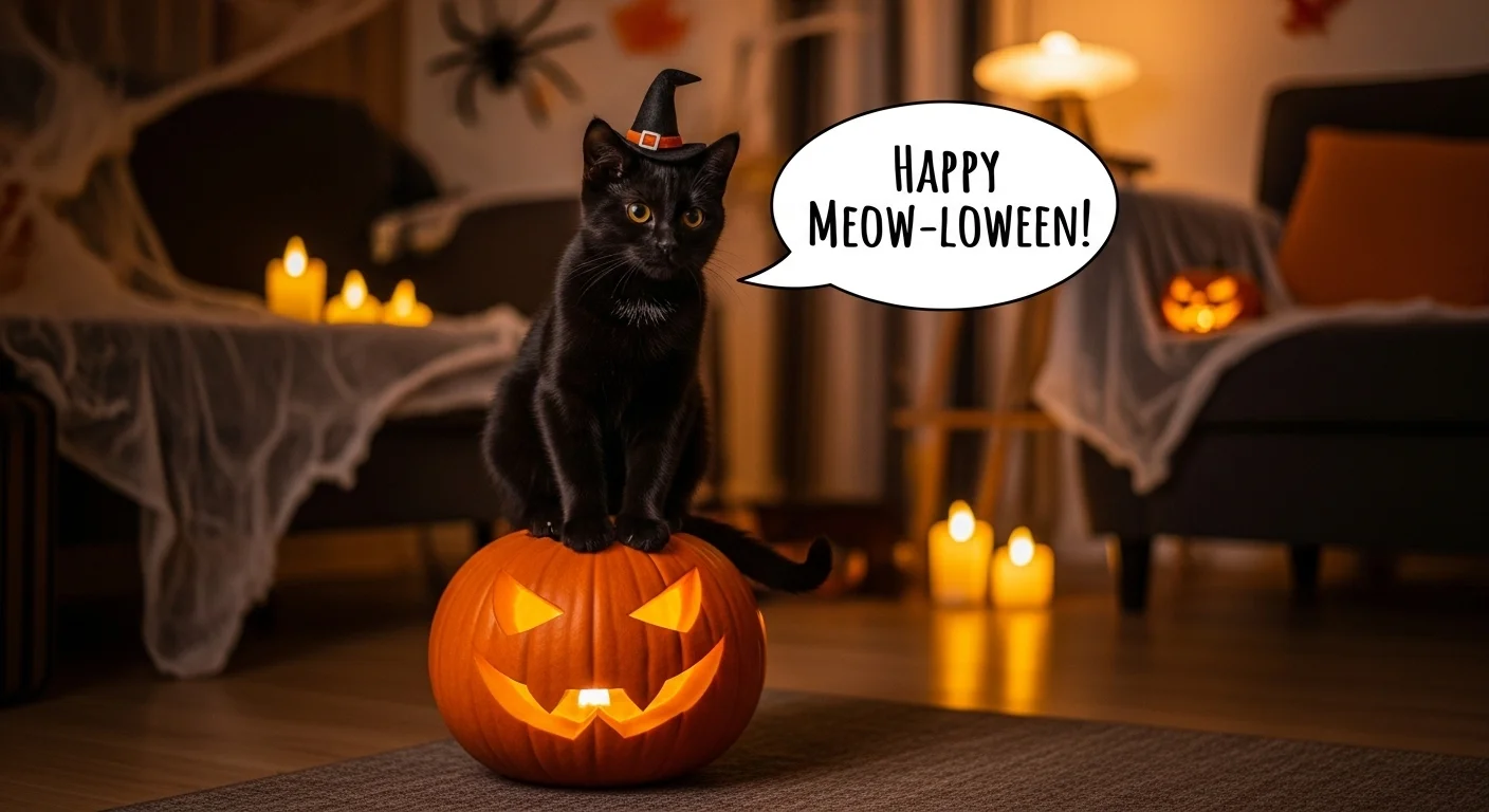 Clever Halloween Cat Puns That Hit Just Right