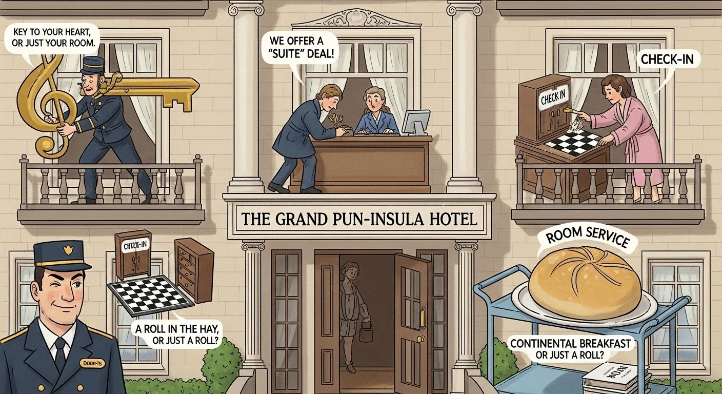 Clever Hotel Puns That Hit Just Right