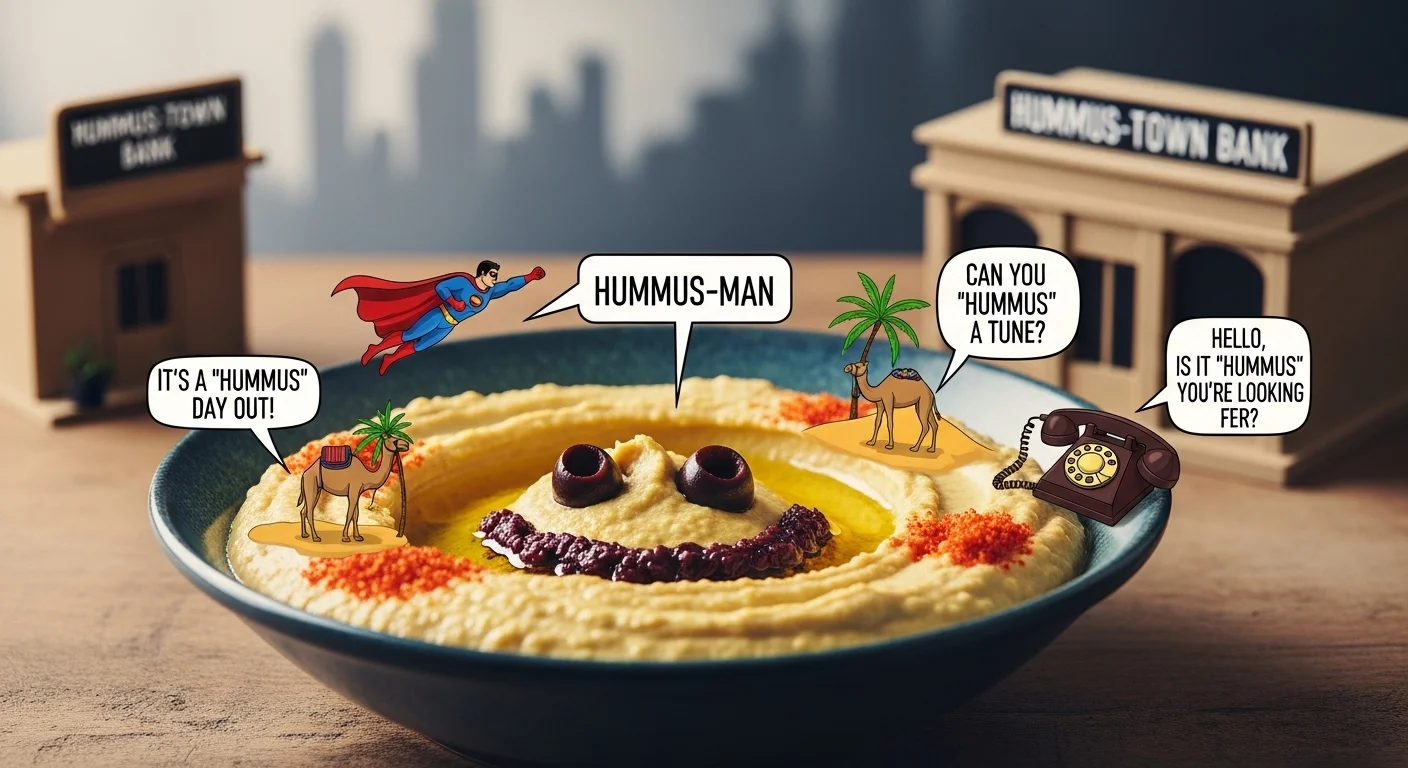 Clever Hummus Puns That Hit Just Right