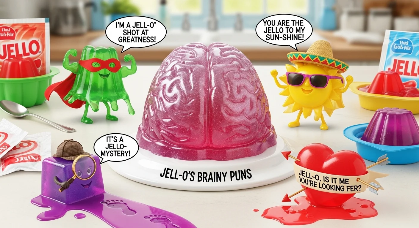 Clever Jello Puns That Hit Just Right