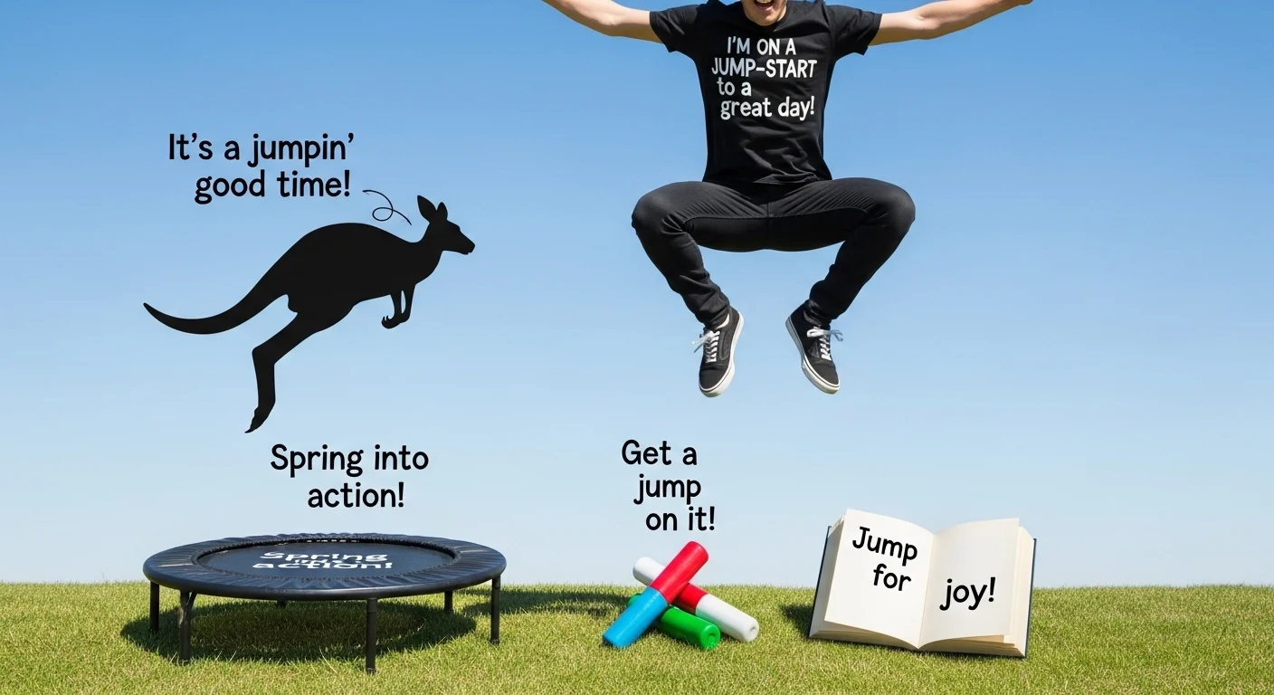 Clever Jump Puns That Hit Just Right