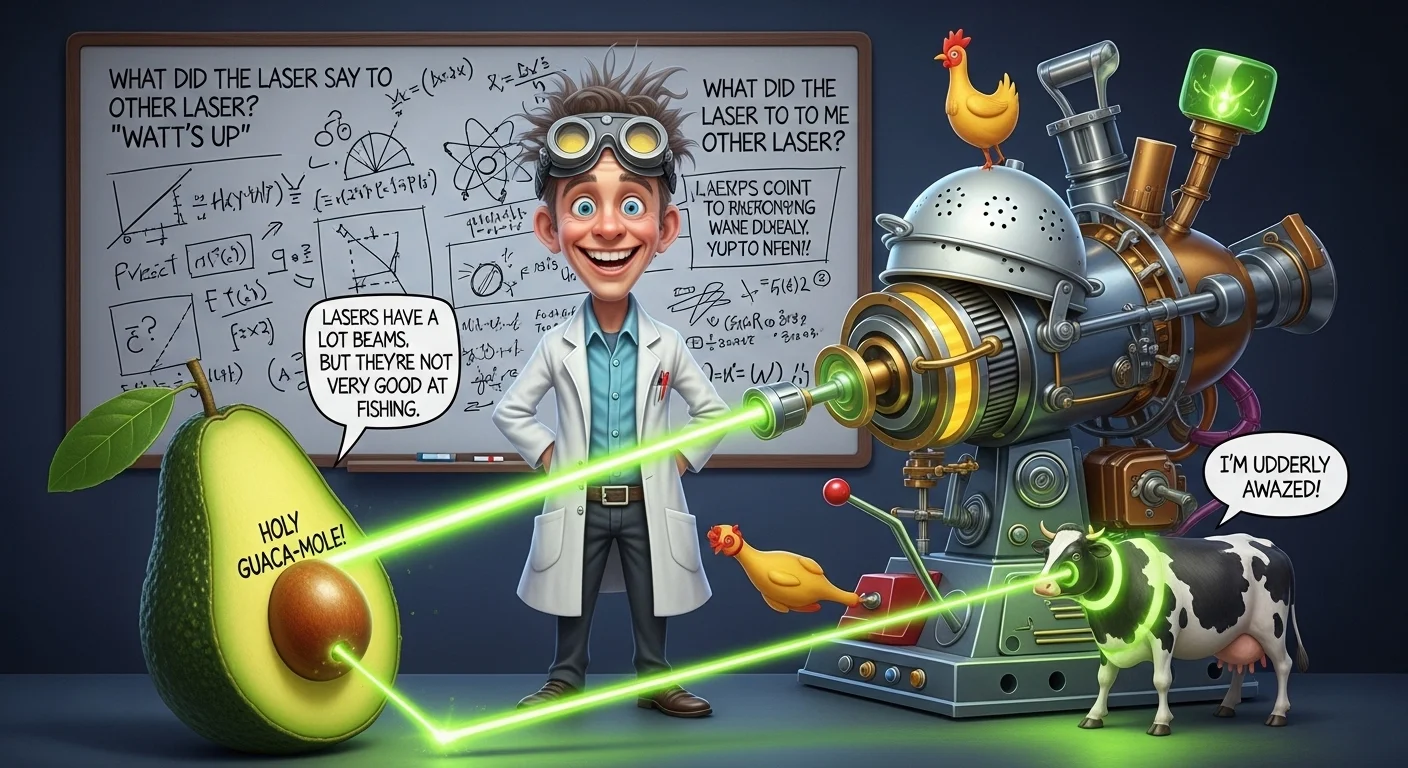 Clever Laser Puns That Hit Just Right
