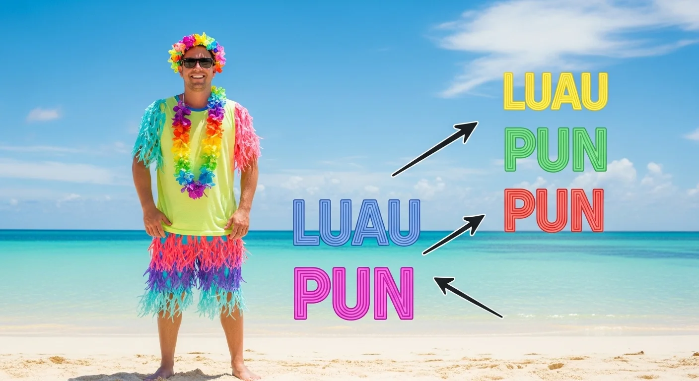 Clever Luau Puns That Hit Just Right
