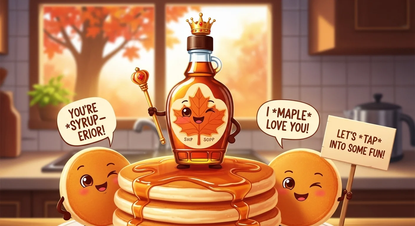 Clever Maple Syrup Puns That Hit Just Right