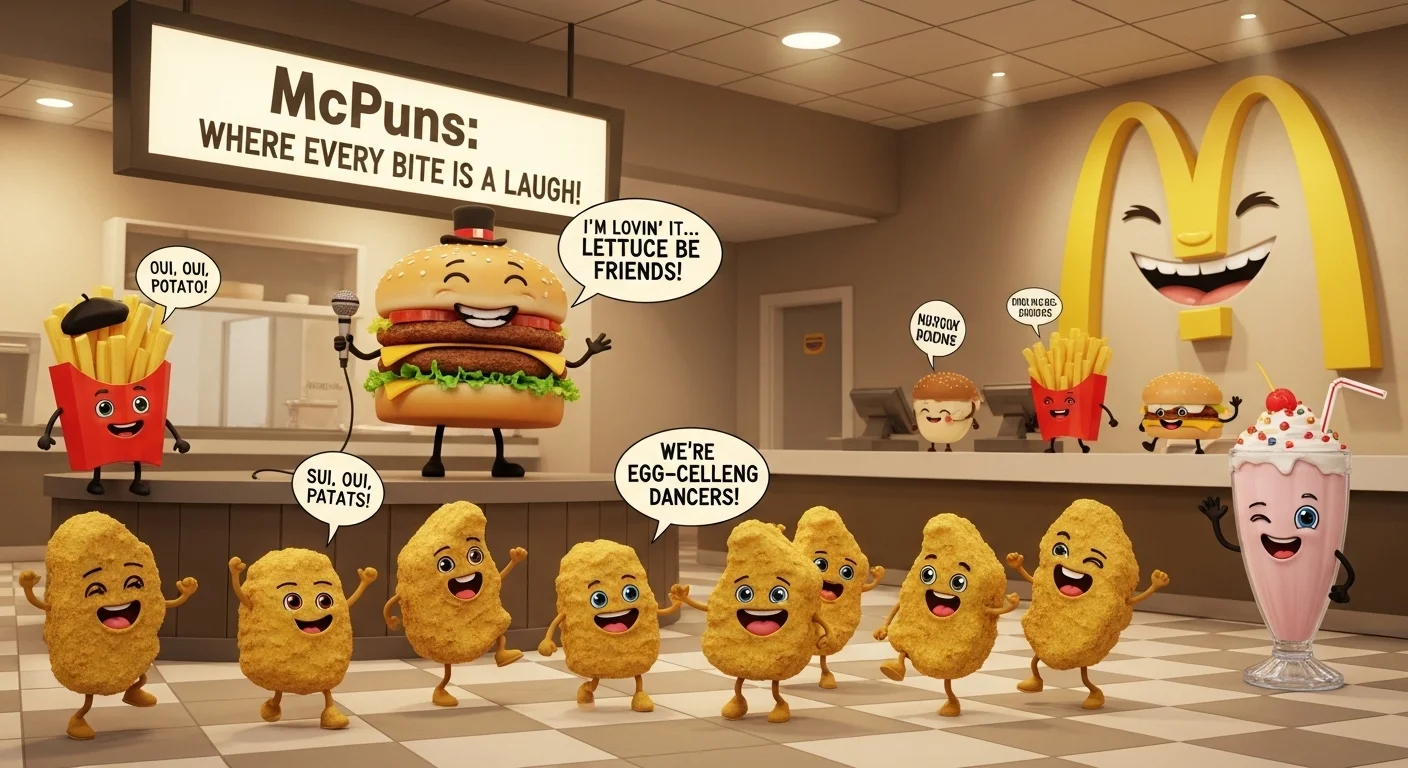 Clever McDonald’s Puns That Hit Just Right