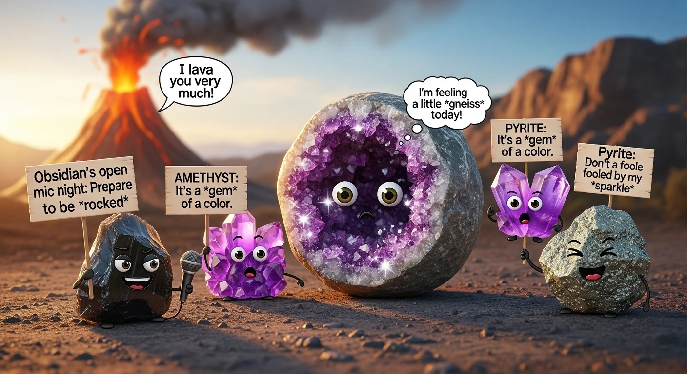 Clever Mineral Puns That Hit Just Right