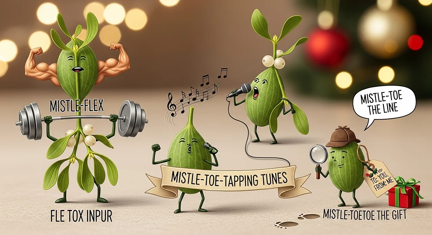 Clever Mistletoe Puns That Hit Just Right