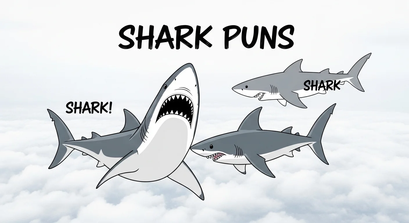 Clever Shark Puns That Hit Just Right