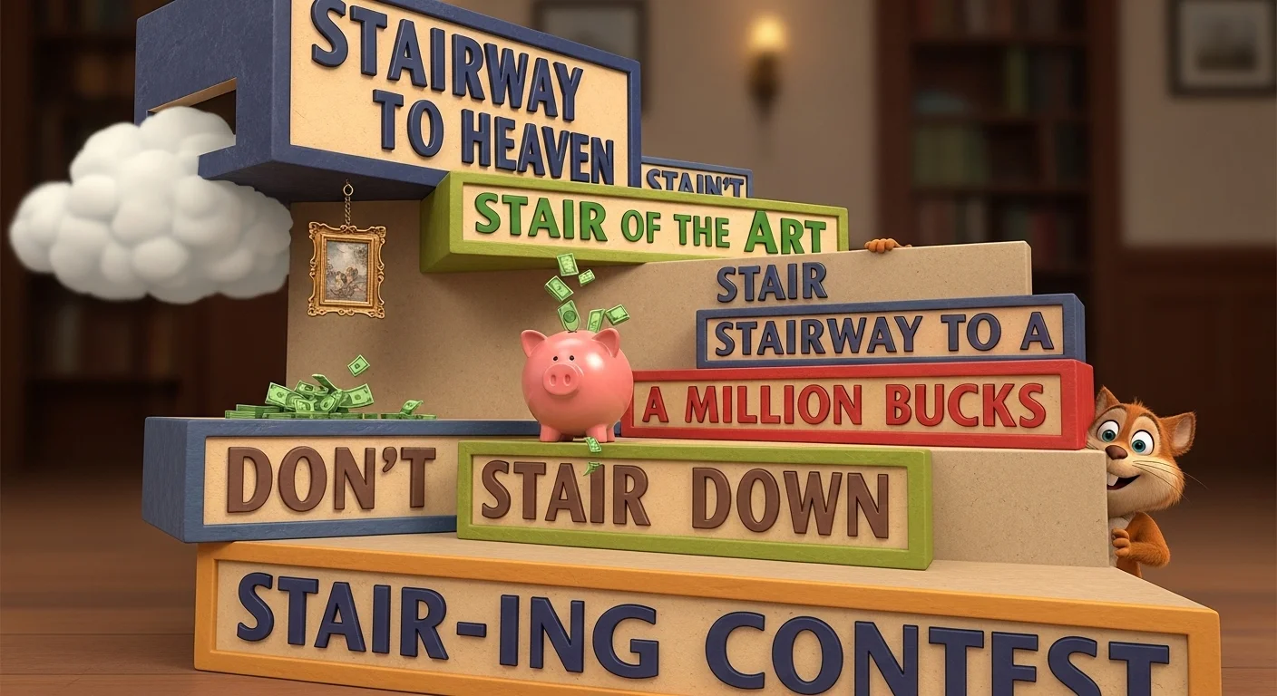 Clever Stair Puns That Hit Just Right