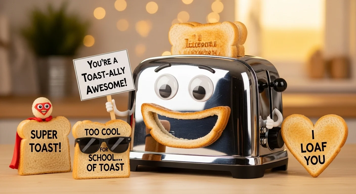 Clever Toaster Puns That Hit Just Right