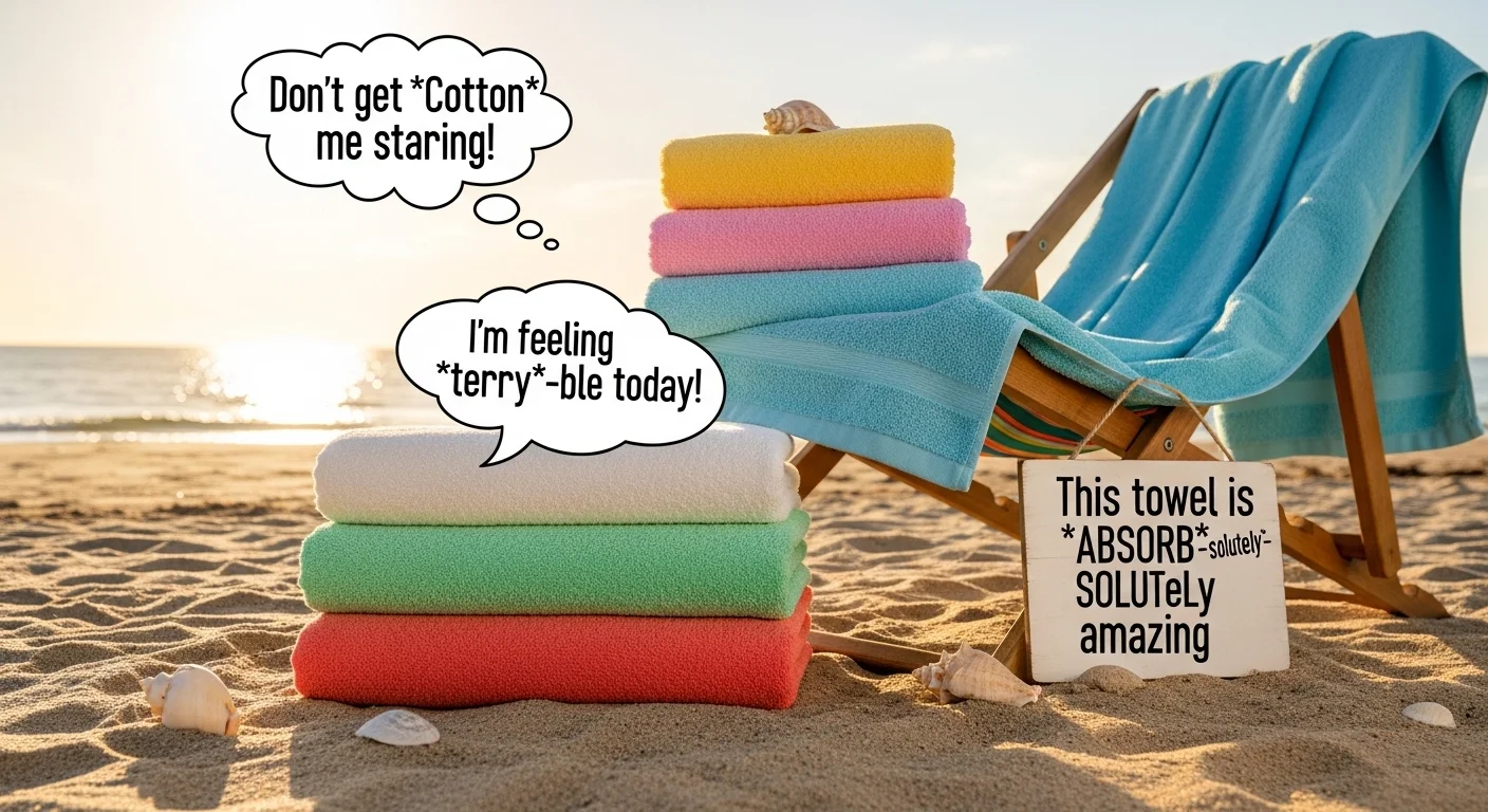 Clever Towel Puns That Hit Just Right