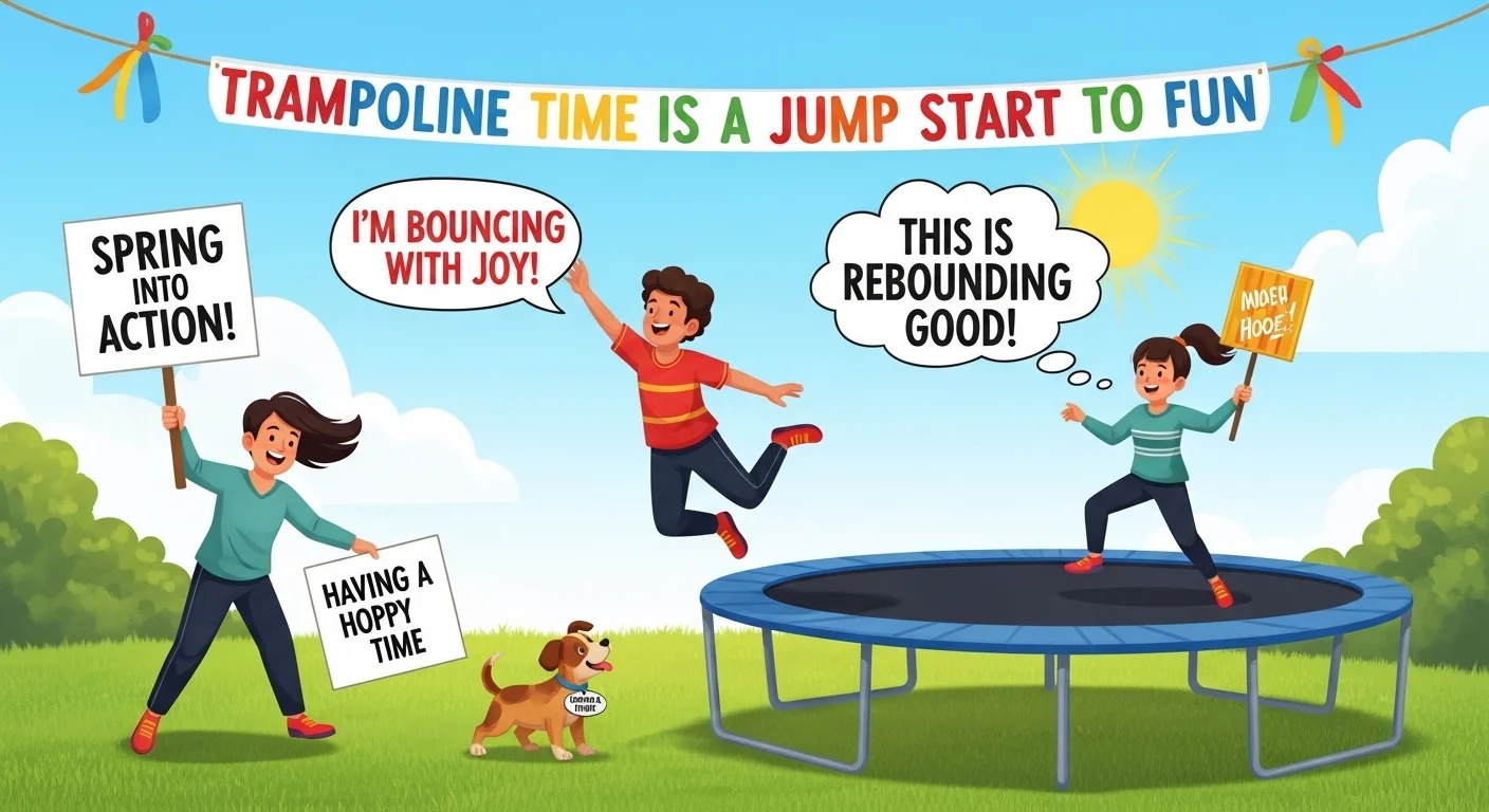 Clever Trampoline Puns That Hit Just Right