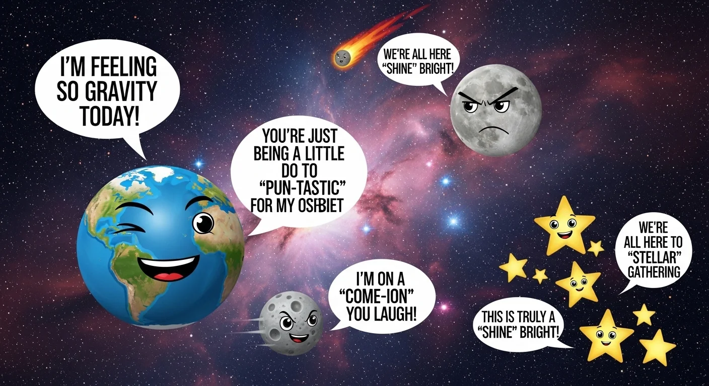 Clever Universe Puns That Hit Just Right