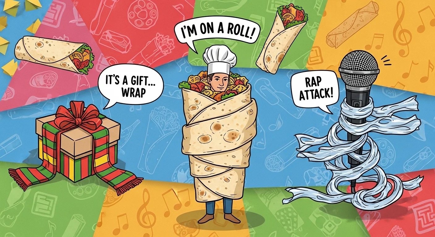 Clever Wrap Puns That Hit Just Right