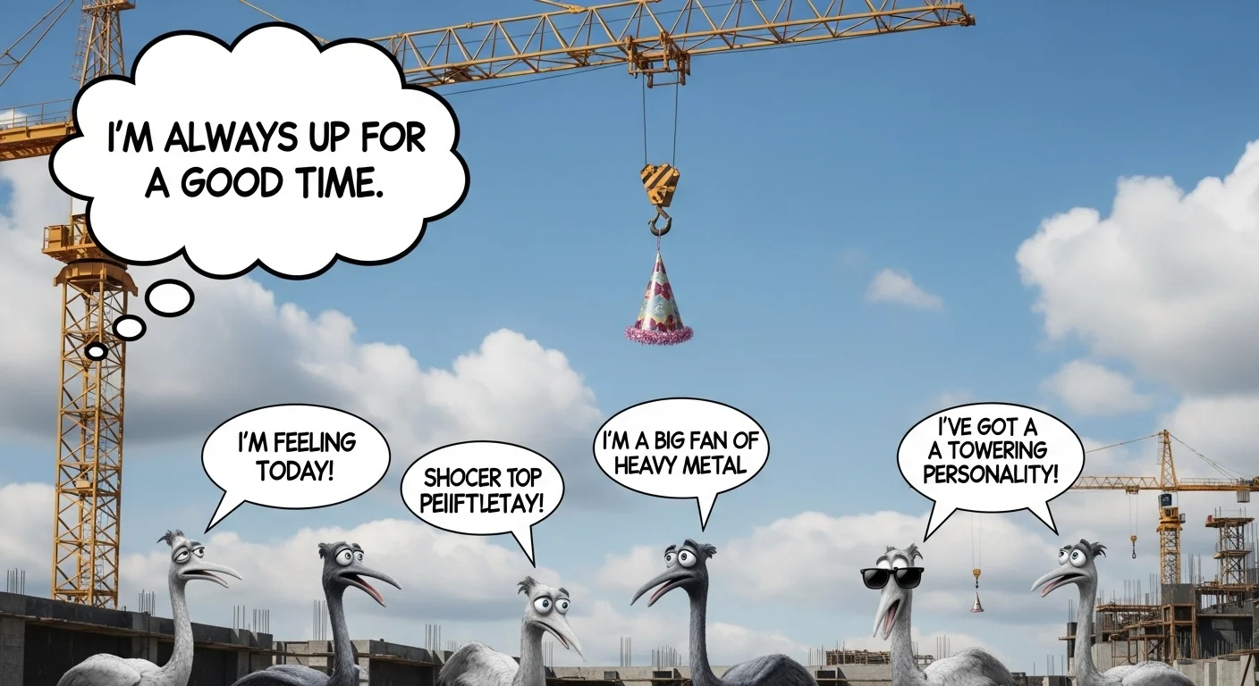 Construction-Style Crane Puns