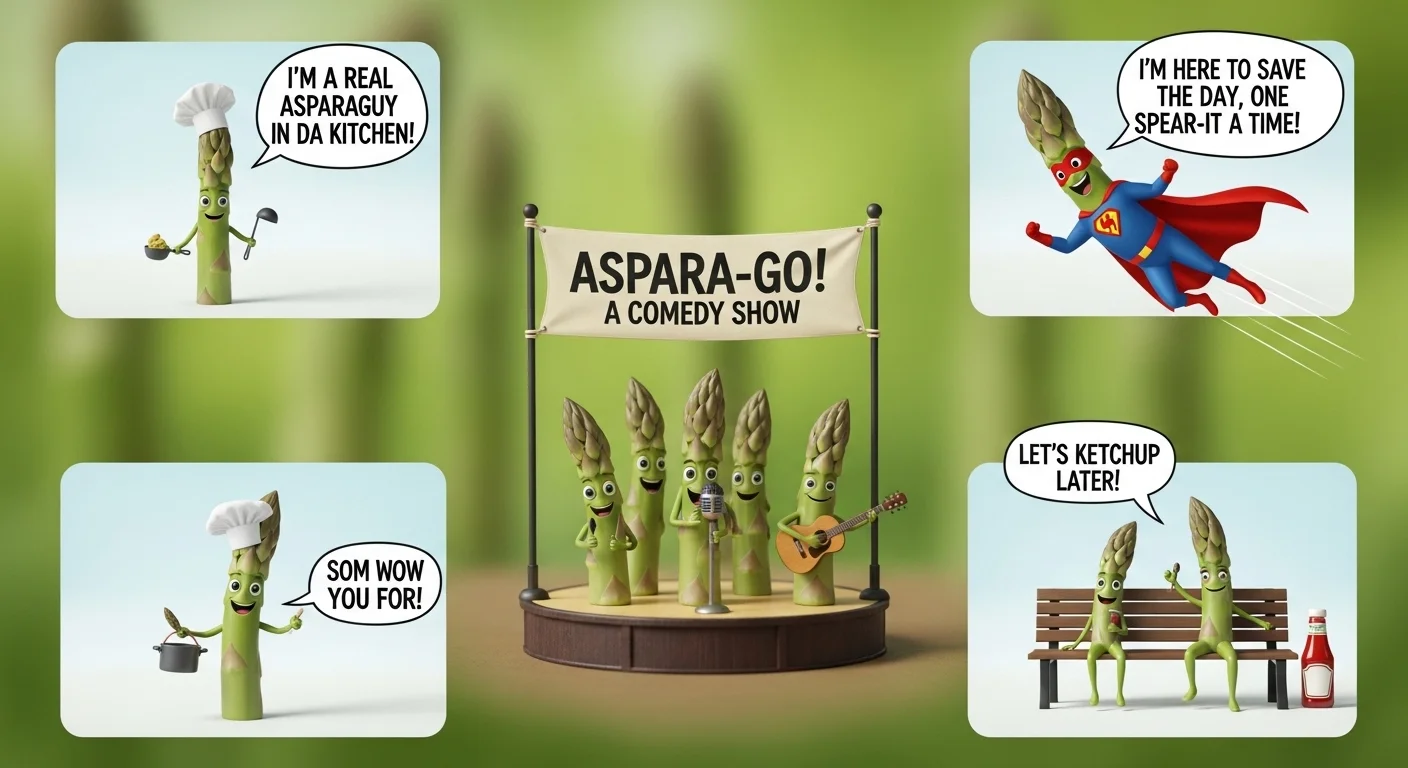 Editor’s Favorite 7 Asparagus Puns