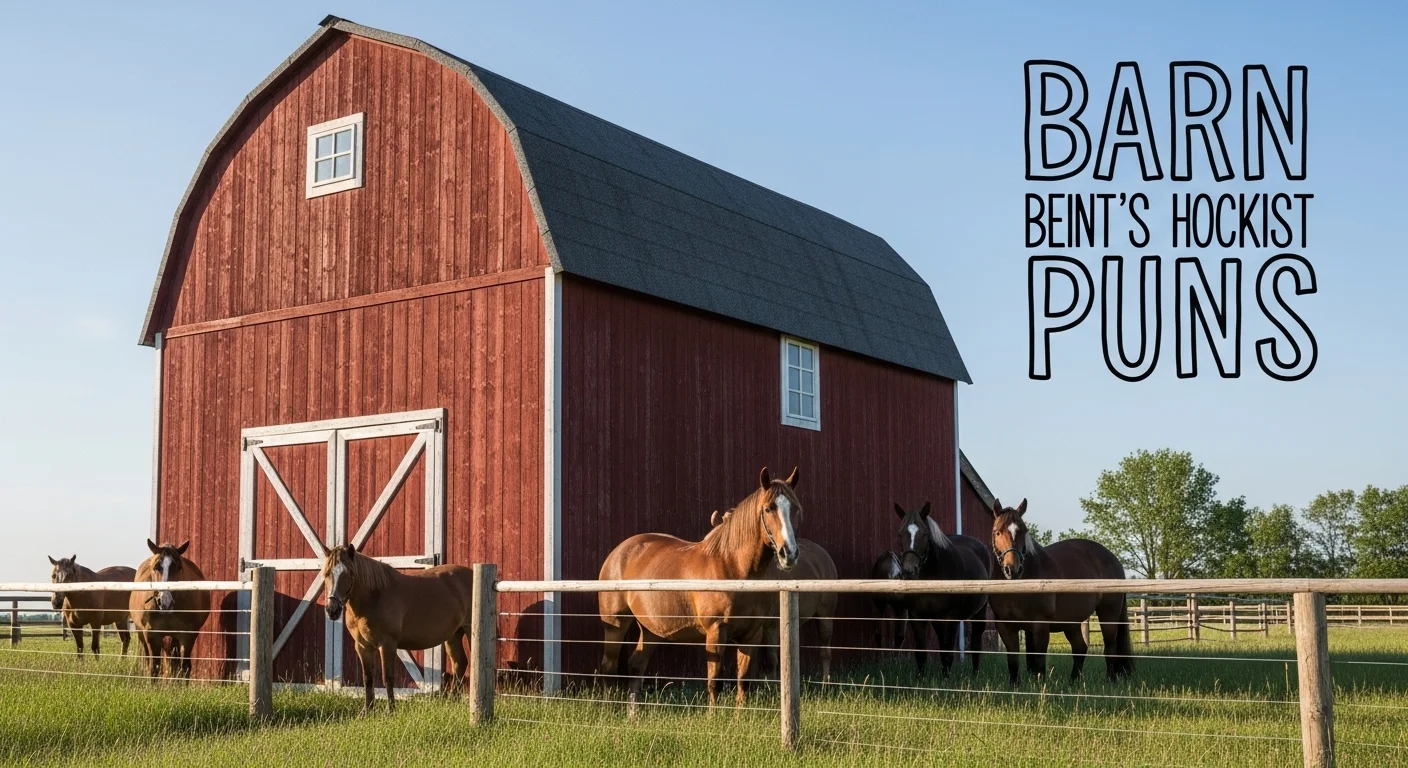 Editor’s Favorite 7 Barn Puns