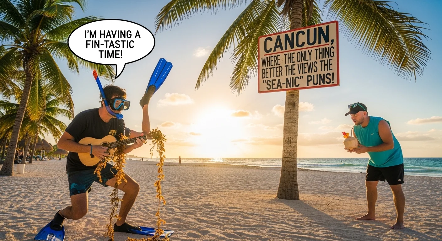Editor’s Favorite 7 Cancun Puns