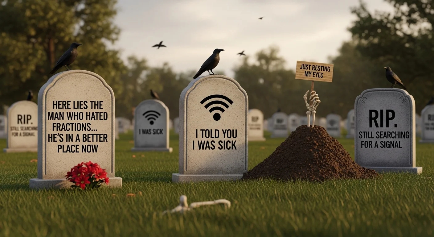 Editor’s Favorite 7 Cemetery Puns