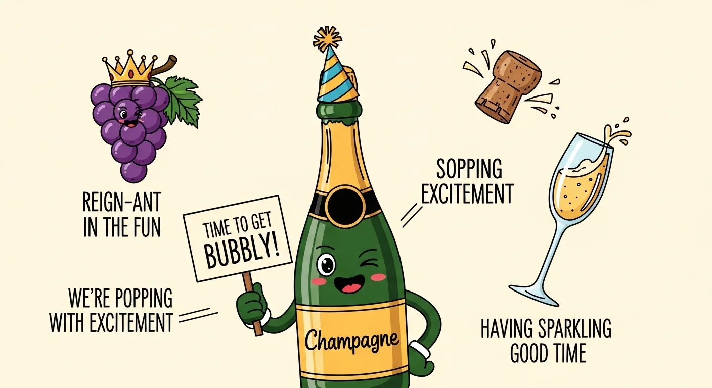 Editor’s Favorite 7 Champagne Puns