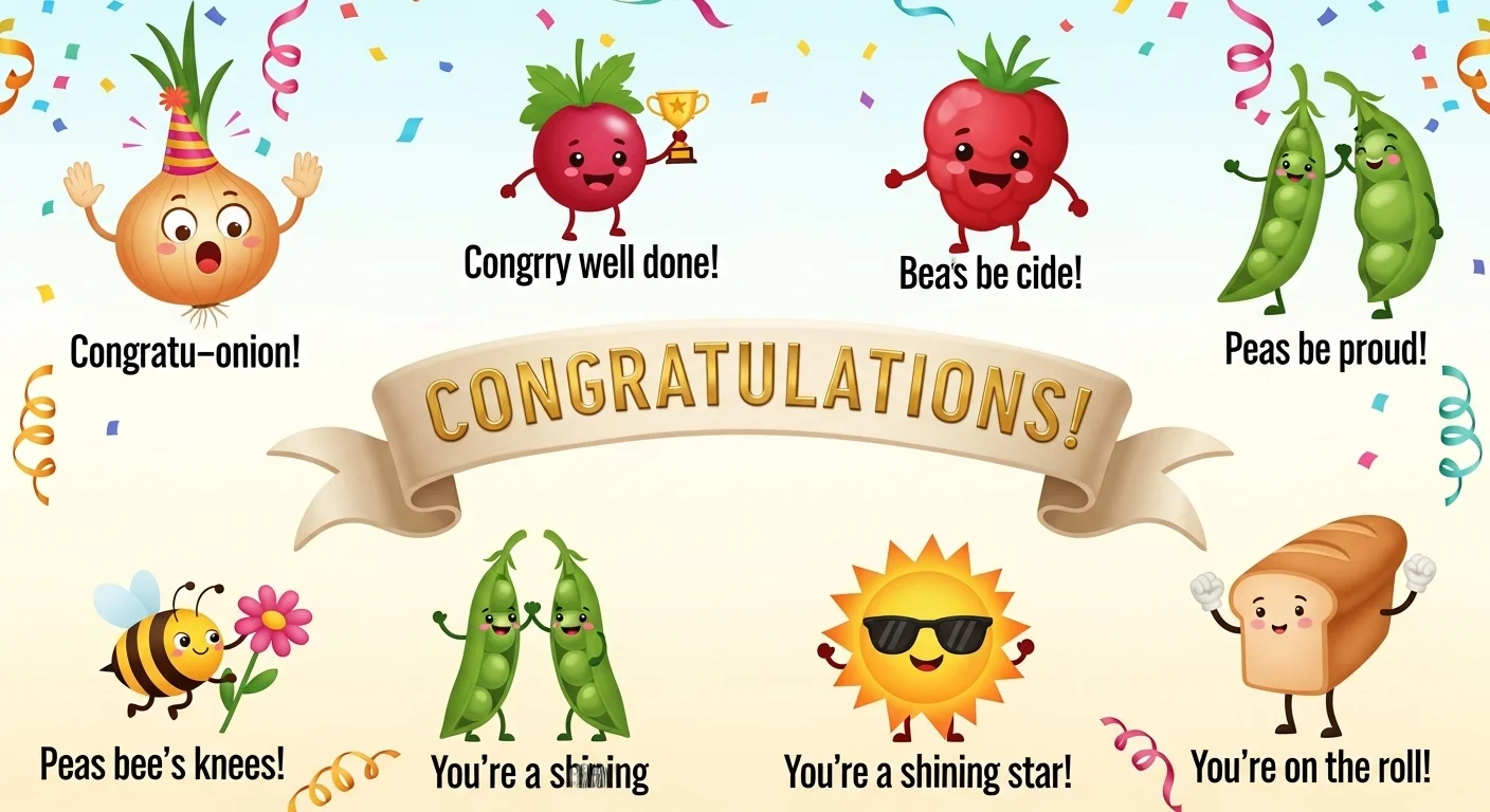 Editor’s Favorite 7 Congratulations Puns