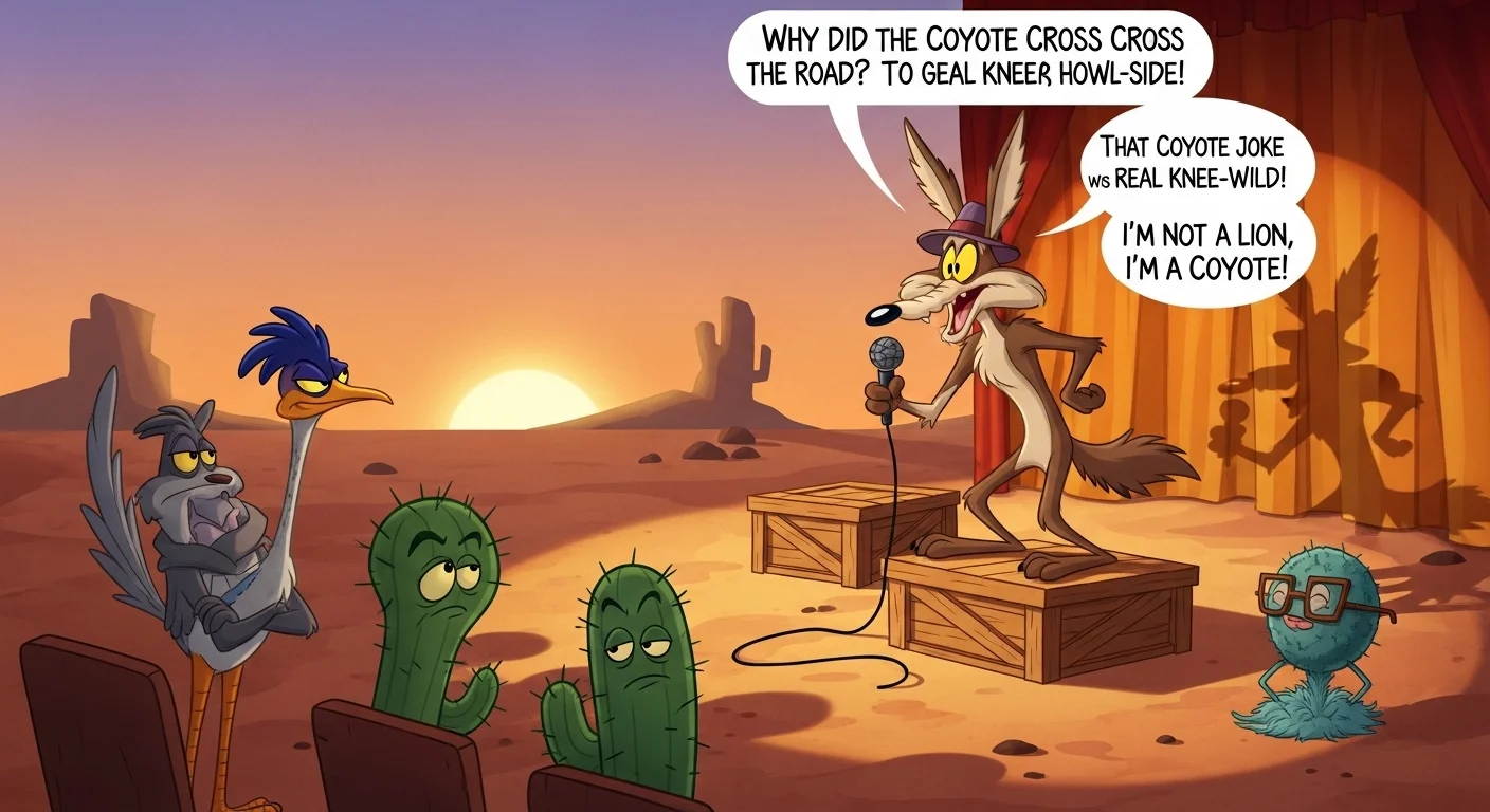Editor’s Favorite 7 Coyote Puns