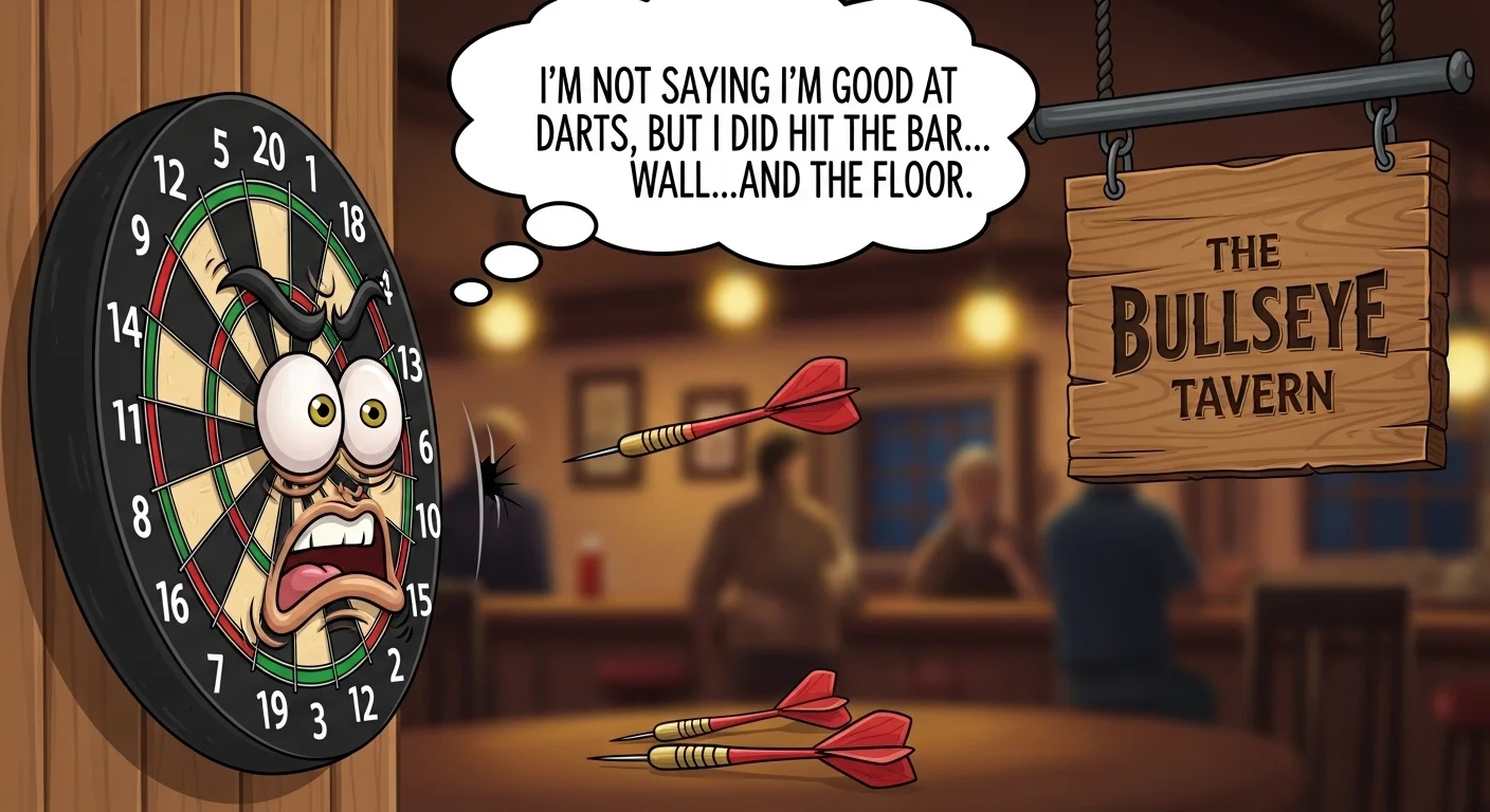 Editor’s Favorite 7 Dart Puns