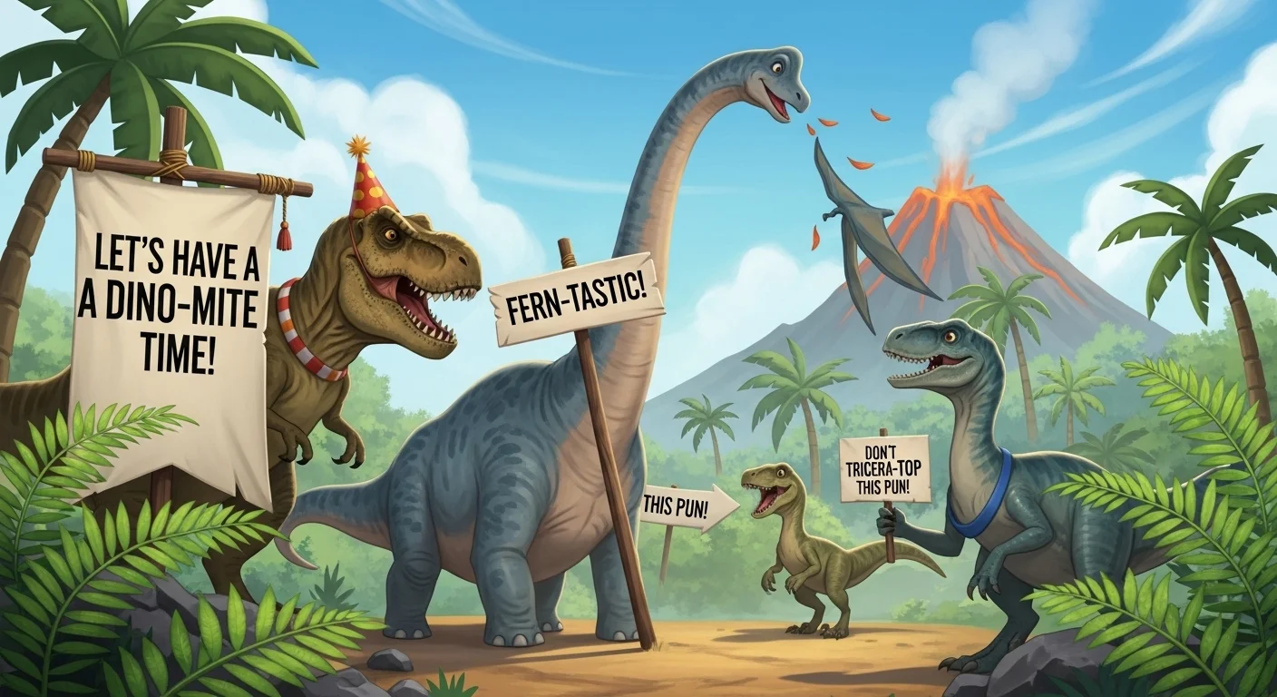 Editor’s Favorite 7 Dinosaur Puns