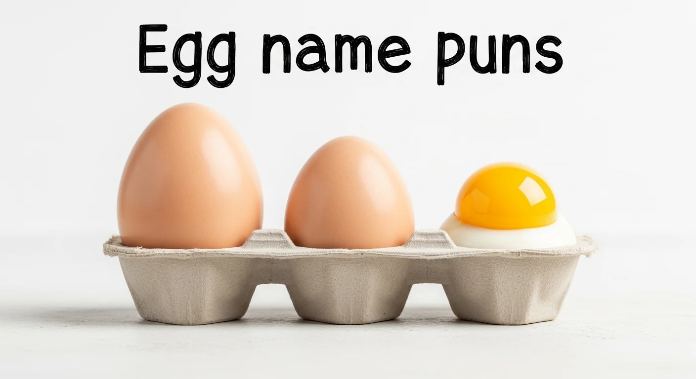 Editor’s Favorite 7 Egg Name Puns