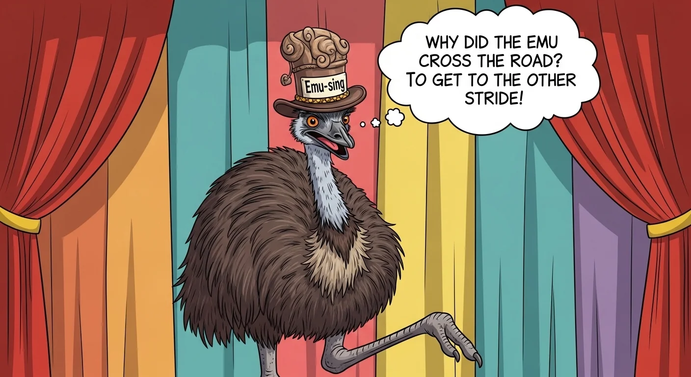 Editor’s Favorite 7 Emu Puns