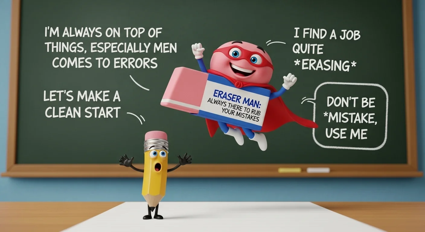 Editor’s Favorite 7 Eraser Puns
