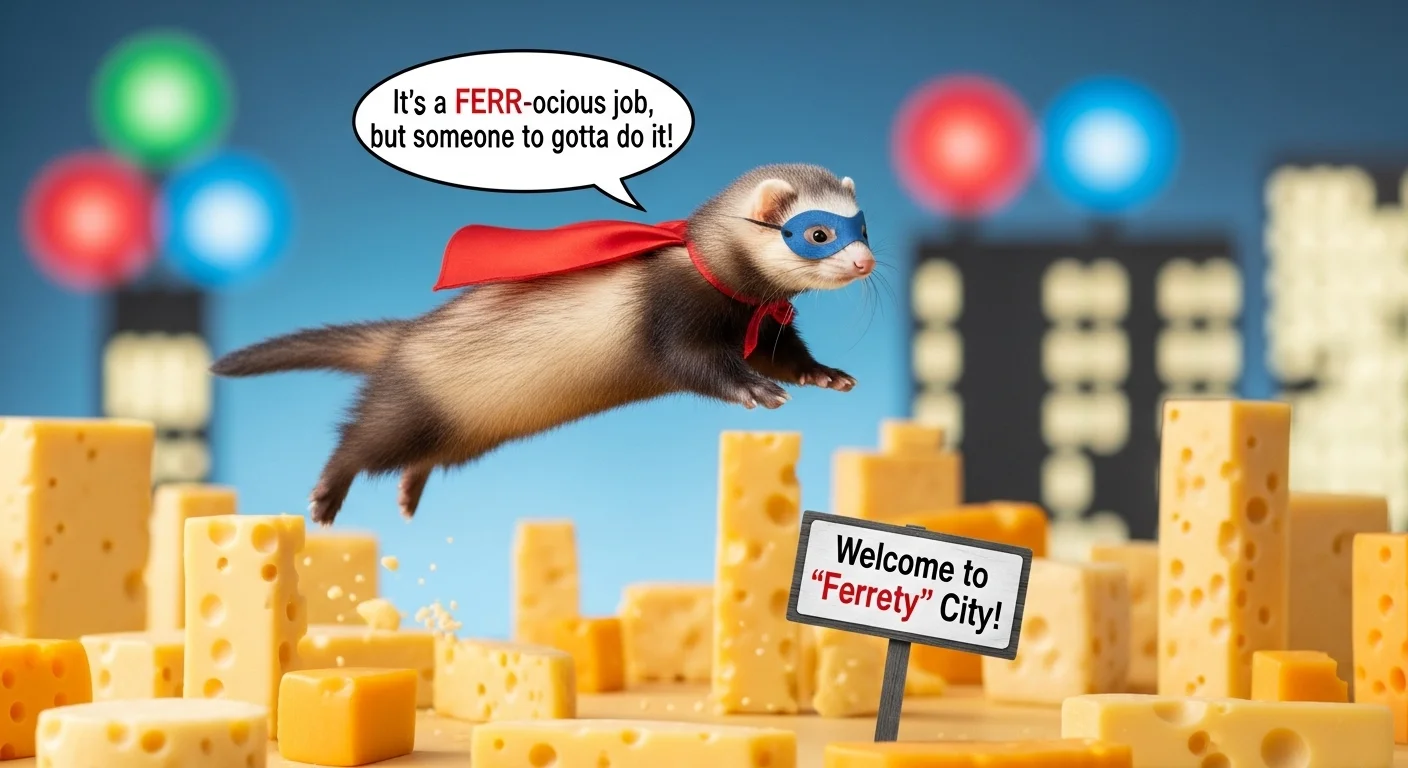 Editor’s Favorite 7 Ferret Puns
