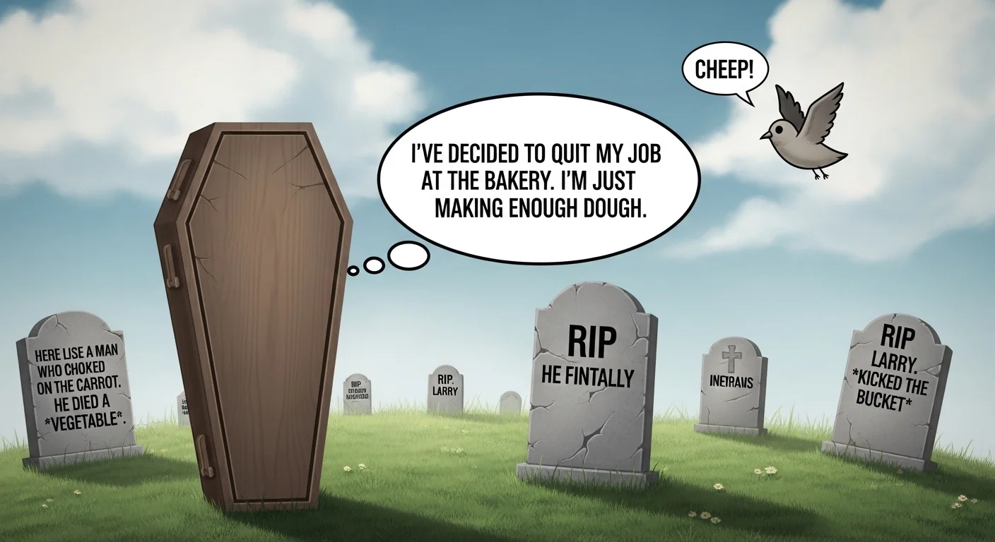 Editor’s Favorite 7 Funeral Puns