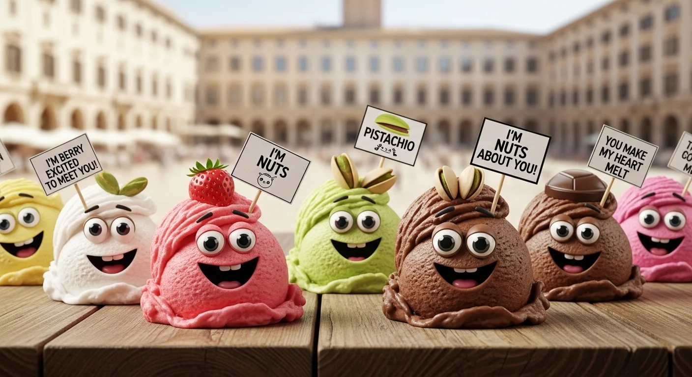Editor’s Favorite 7 Gelato Puns