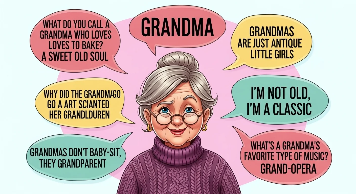 Editor’s Favorite 7 Grandma Puns