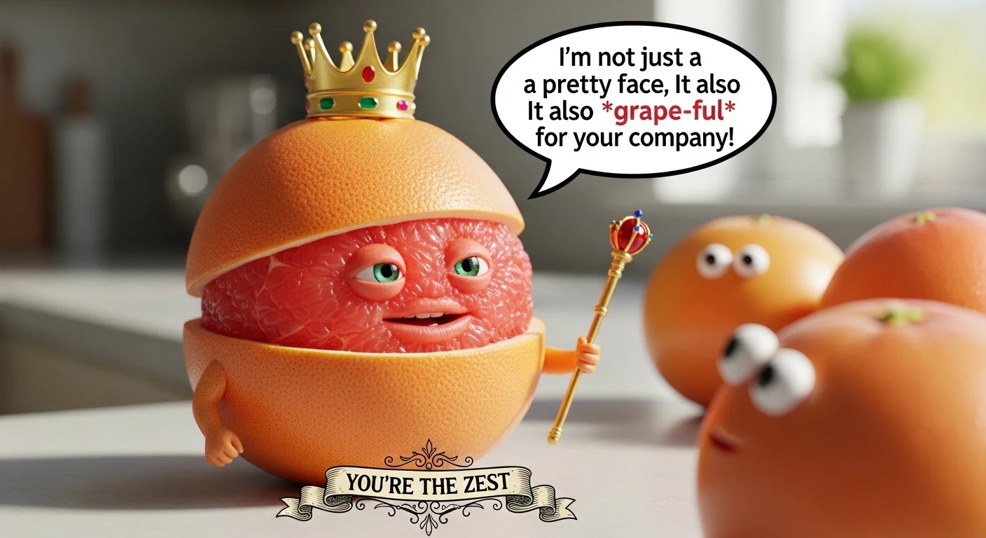 Editor’s Favorite 7 Grapefruit Puns