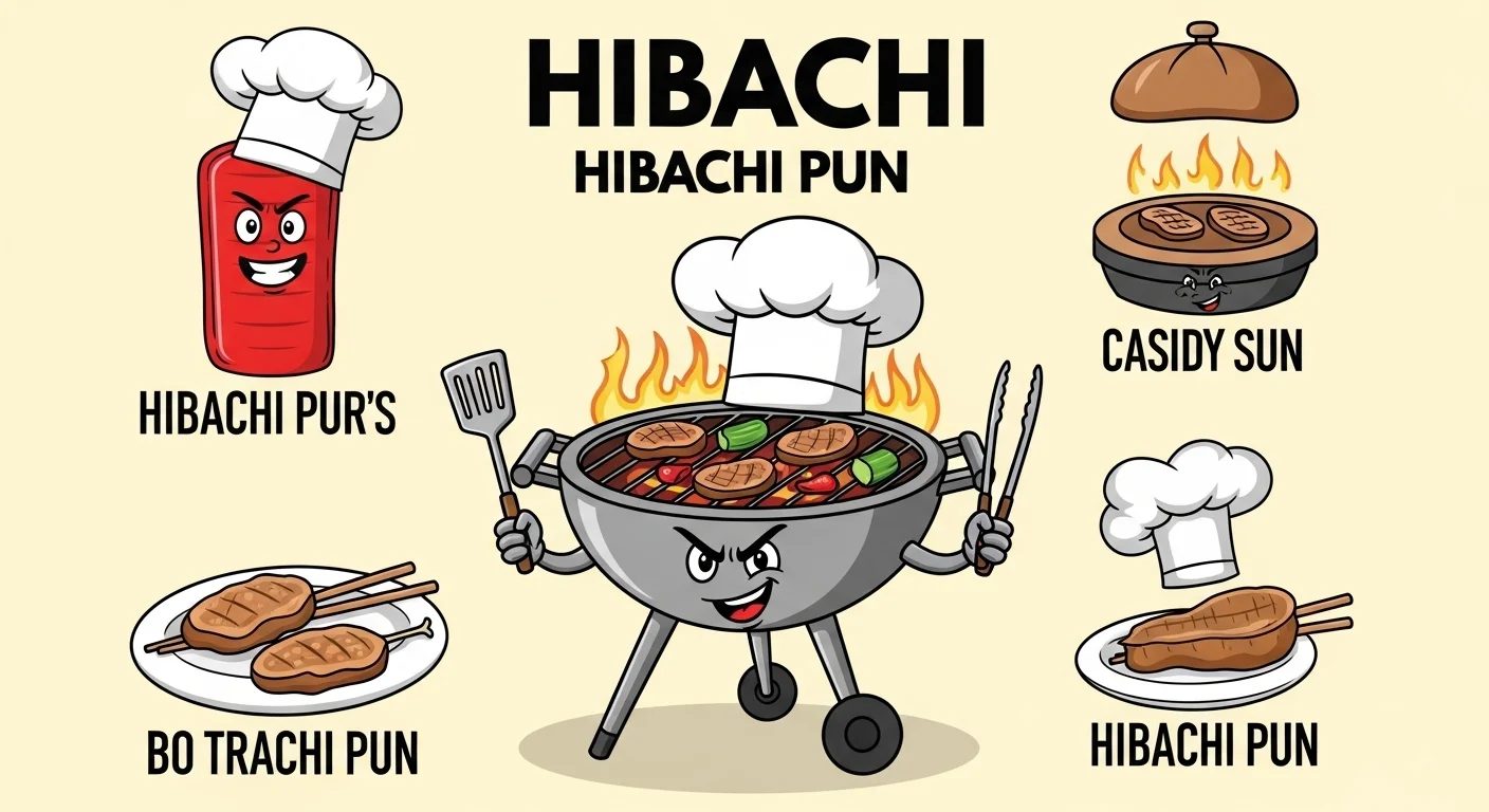 Editor’s Favorite 7 Hibachi Puns