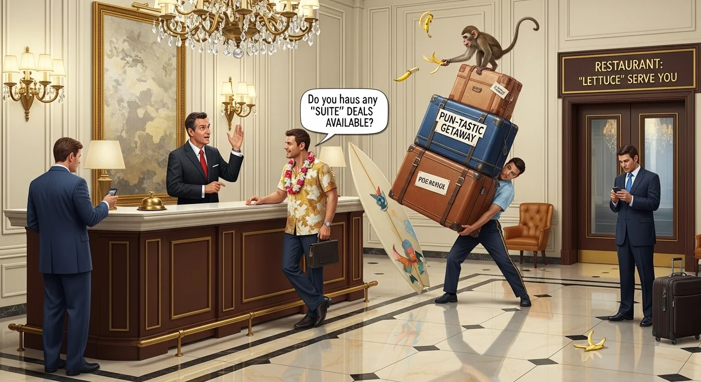 Editorās Favorite 7 Hotel Puns